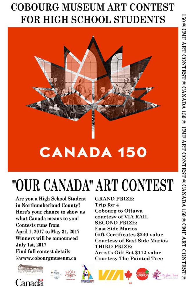 “OUR CANADA” Art Contest Cobourg Museum Foundation